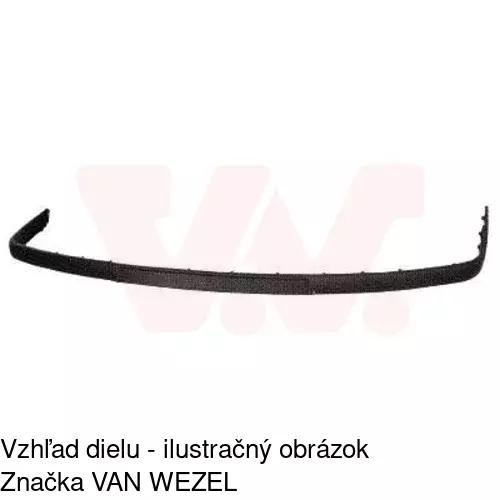 Lišta nárazníka 692007-2 /POLCAR/ - obr. 1