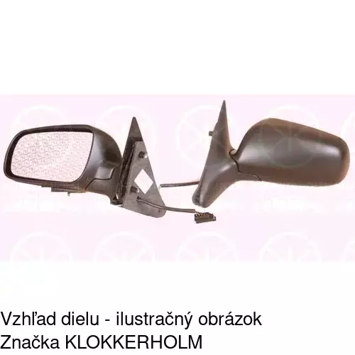 Vonkajšie zrkadlo 6920527M /POLCAR/ - obr. 2