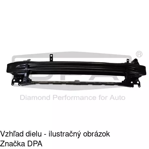 Výstuha nárazníka 692207-3 /POLCAR/ - obr. 1