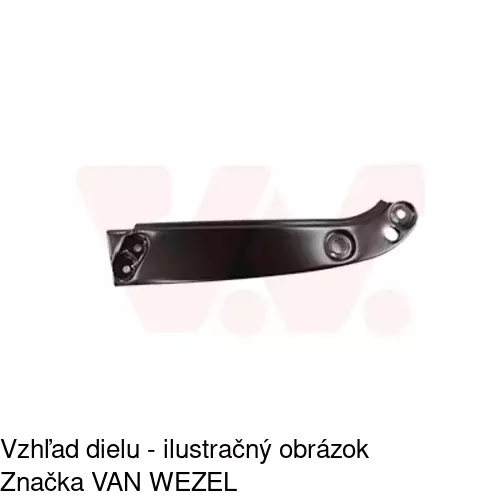 Držiak predného pásu 69A1045X /POLCAR/ - obr. 1