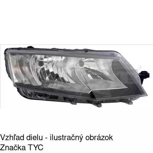 Hlavný reflektor POLCAR 69C109-E
