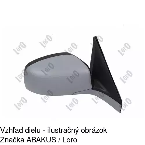 Vonkajšie zrkadlo 742352-E /POLCAR/ - obr. 1
