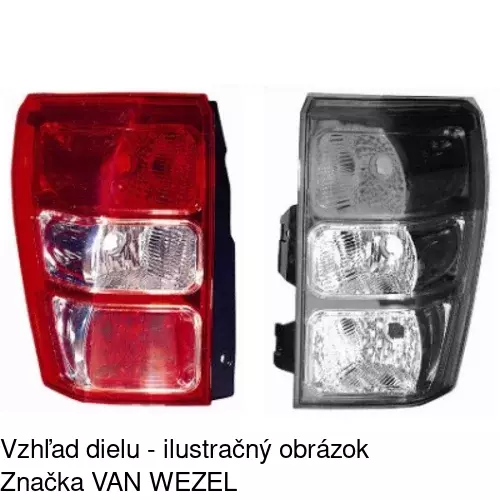 Zadné svetlo 742687-E /POLCAR/ - obr. 3