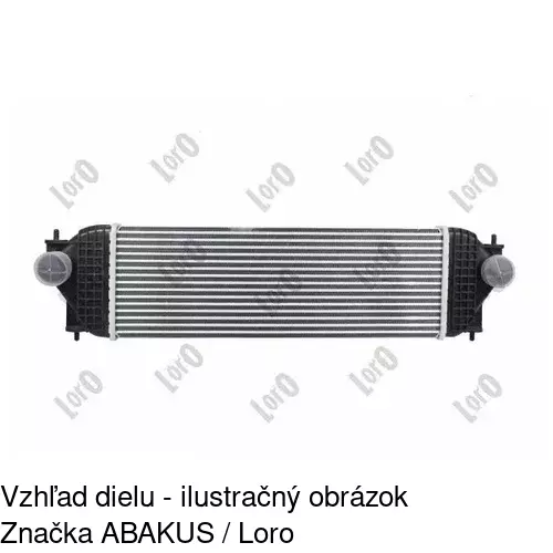 Chladiče vzduchu (Intercoolery) 7426J8-1 /POLCAR/ - obr. 1