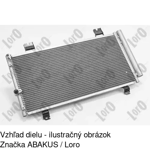 Chladiče klimatizácie 8011K81K /POLCAR/ - obr. 1