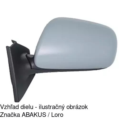 Vonkajšie zrkadlo 8105514E /POLCAR/ - obr. 5
