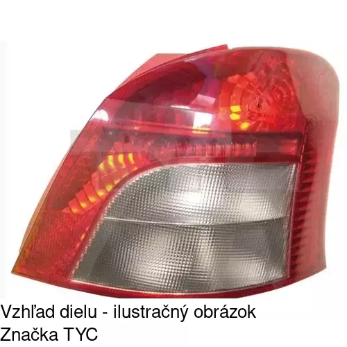Zadné svetlo POLCAR 810587-E