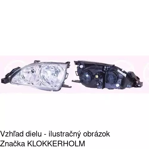 Hlavný reflektor 8124102E /POLCAR/ - obr. 1