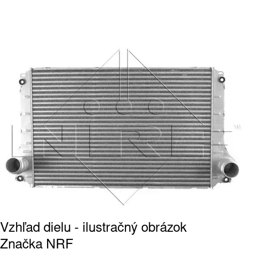 Chladiče vzduchu (Intercoolery) 8125J8-1 /POLCAR/ - obr. 1