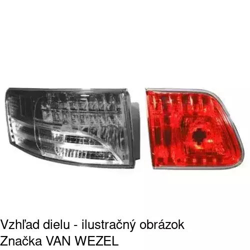 Zadné svetlo 8127873V /POLCAR/ - obr. 1