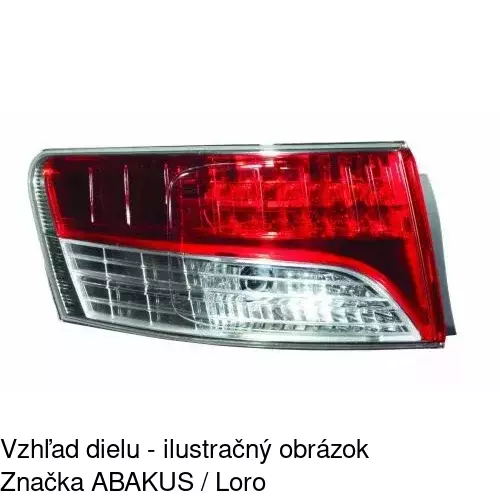 Zadné svetlo POLCAR 812788-V