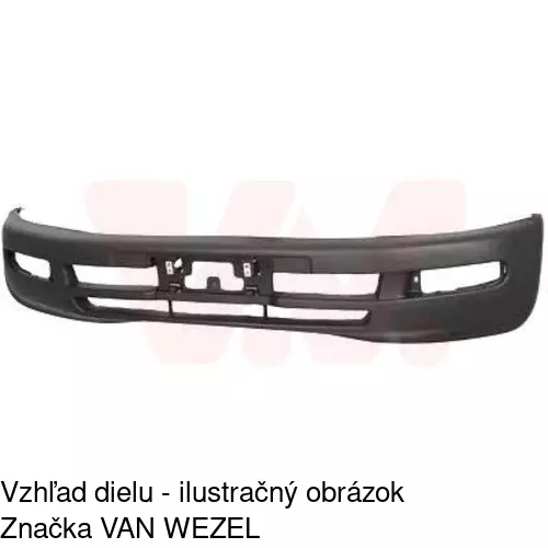Predný nárazník POLCAR 814407