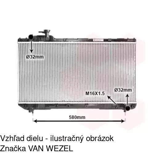 Chladiče vody 814408-1 /POLCAR/ - obr. 4