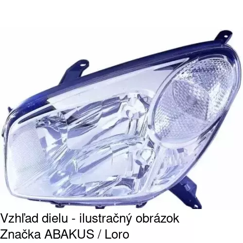 Hlavný reflektor 8147094E /POLCAR/ - obr. 2