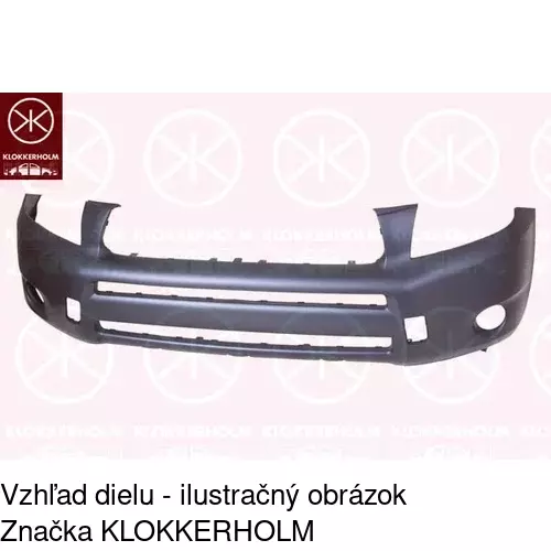 Predný nárazník POLCAR 814807
