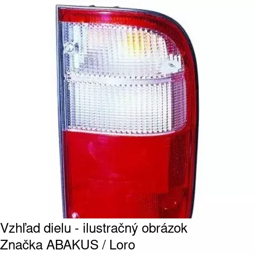 Zadné svetlo 817487-E /POLCAR/ - obr. 1