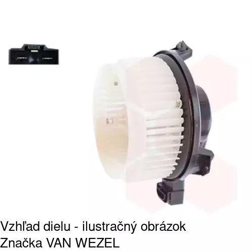Ventilátory kúrenia 8180NU-2 /POLCAR/ - obr. 2