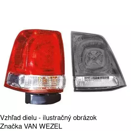 Zadné svetlo 818487-E /POLCAR/ - obr. 1