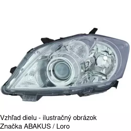 Hlavný reflektor 81C110-E /POLCAR/ - obr. 3