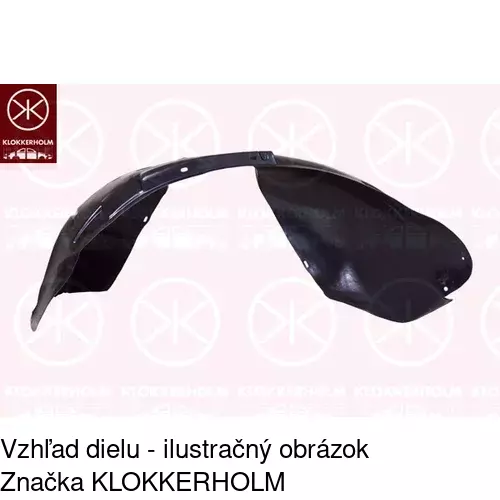 Podblatník (plast) 9033FL1T /POLCAR/ - obr. 1