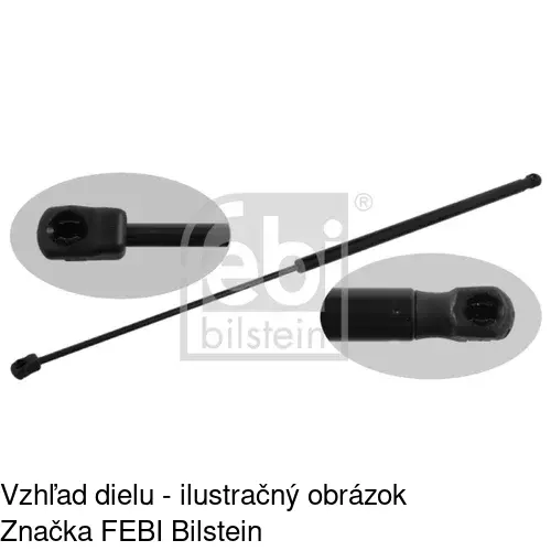 Plynová pružina 9042AS /POLCAR/ - obr. 1