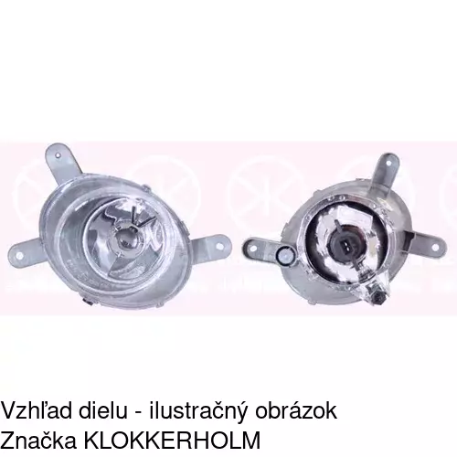Hmlové svetlo - predné 9061292E /POLCAR/ - obr. 1