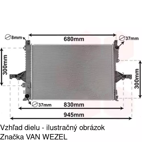 Chladiče vody 908008-1 /POLCAR/ - obr. 4