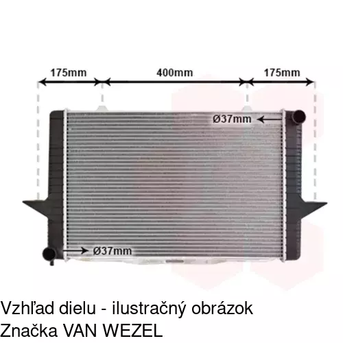 Chladiče vody 908508-1 /POLCAR/ - obr. 3