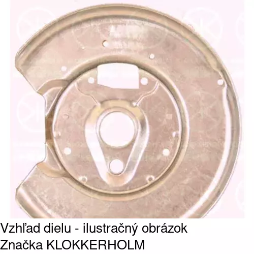 Brzdovy štít POLCAR 9085OT-6