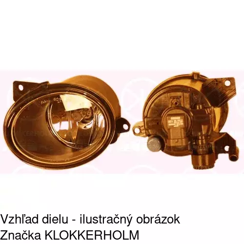 Hmlové svetlo - predné POLCAR 950229-V
