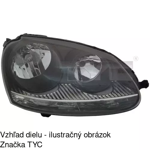 Hlavný reflektor POLCAR 9513096E