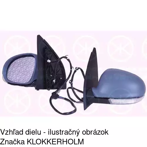 Vonkajšie zrkadlo 9513515E /POLCAR/ - obr. 2