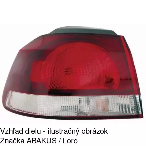 Zadné svetlo 9513874E /POLCAR/ - obr. 1