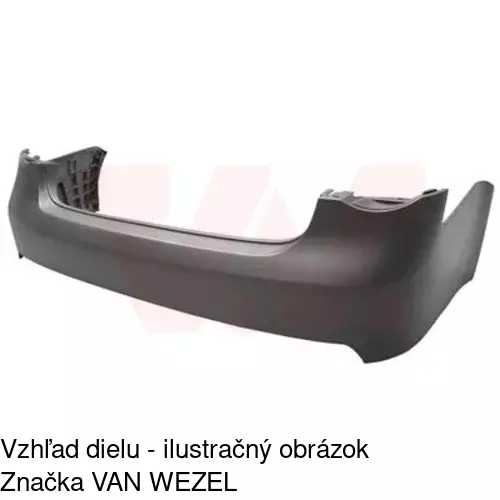 Zadný nárazník 951496-1 /POLCAR/ - obr. 2
