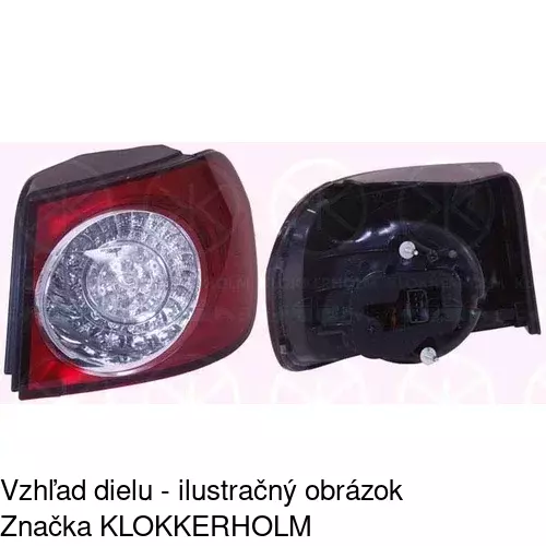 Zadné svetlo 951588-E /POLCAR/ - obr. 1
