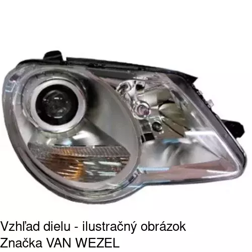 Hlavný reflektor POLCAR 951610-V