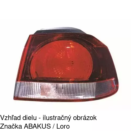 Zadné svetlo 9518887E /POLCAR/ - obr. 2