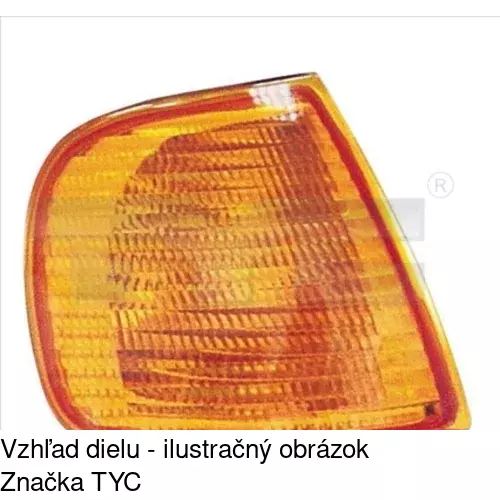 Predná smerovka POLCAR 9524193E