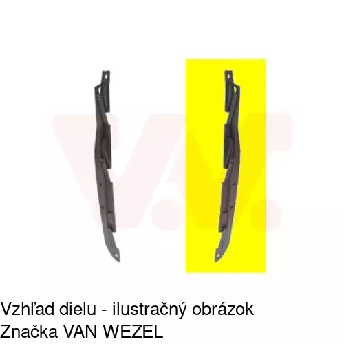 Držiak nárazníka POLCAR 95249631
