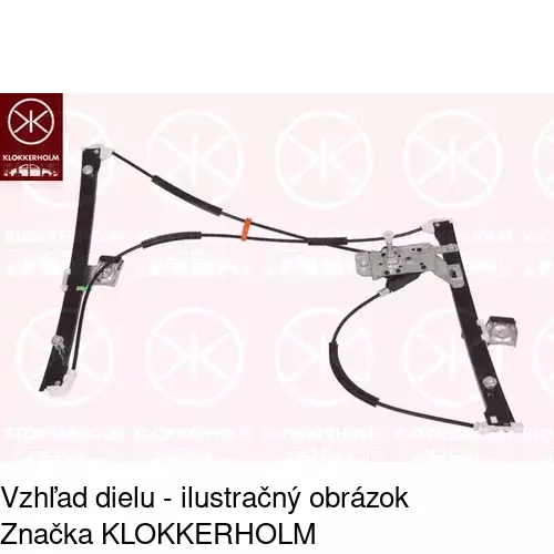 Manuálny mechanizmus okna dverí POLCAR 9524PSM1A