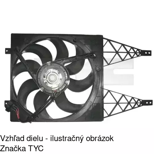 Ventilátory chladičov 952523W1-Q /POLCAR/ - obr. 4