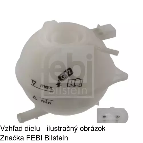 Nádržky vyrovnávacie 9525ZB-1 /POLCAR/ - obr. 1