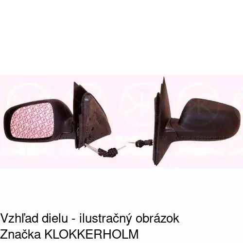 Vonkajšie zrkadlo 9528511M /POLCAR/ - obr. 3