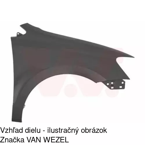 Predný blatník 953302-J /POLCAR/ - obr. 1