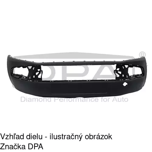 Predný nárazník 953307 /POLCAR/ - obr. 2