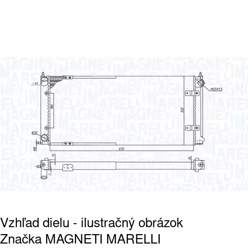 Chladiče vody 953408-5 /POLCAR/ - obr. 1