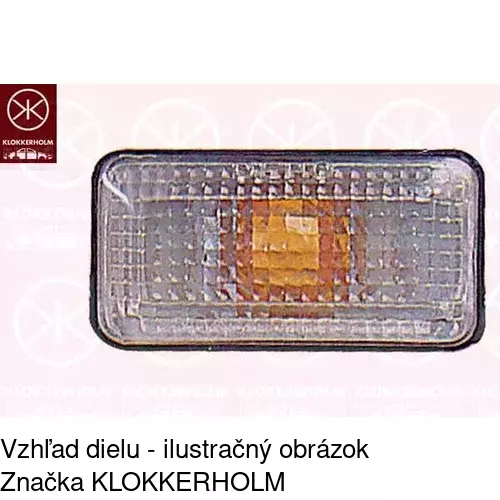 Bočná smerovka 9538196E /POLCAR/ - obr. 3