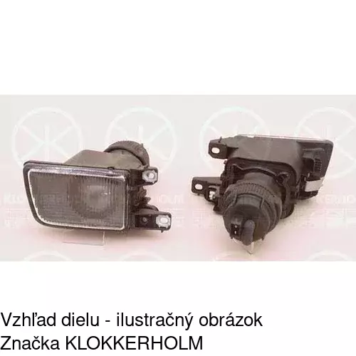 Hmlové svetlo - predné 953829-E /POLCAR/ - obr. 4