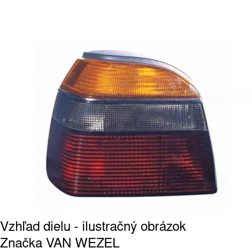 Zadné svetlo 9538872E /POLCAR/ - obr. 1