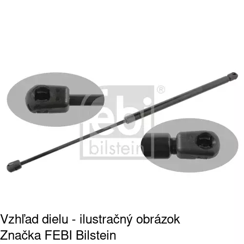 Plynová pružina 9538AB1 /POLCAR/ - obr. 1